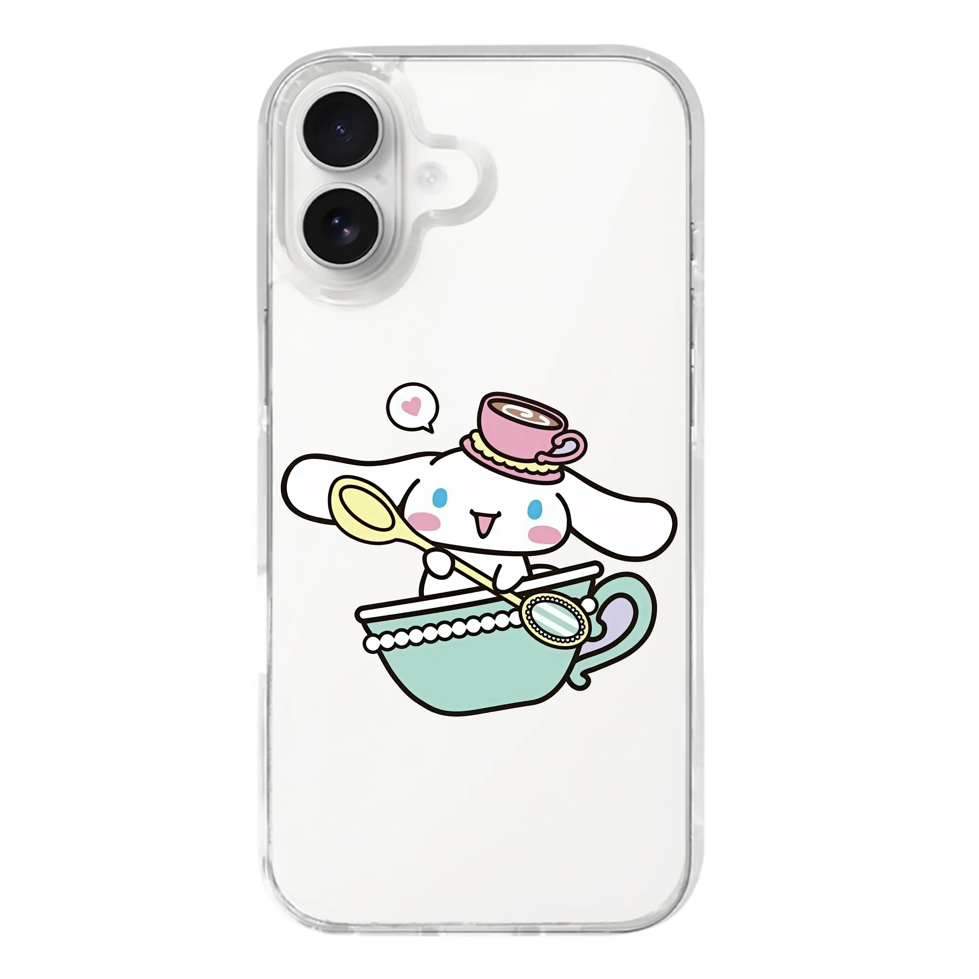 サンリオ グッズ,シナモロール - iPhone 17シリーズ 透明スマホケース – 薄型・耐衝撃・精密フィット保護カバー